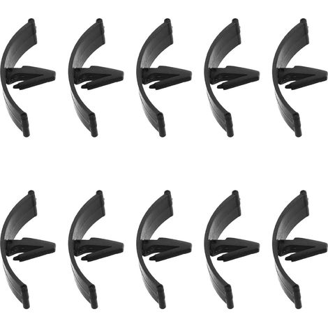 100 Pièces Clips Isolation Capot Voiture Résistants Chaleur Anti-vibration Compatible Véhicule Suv Pickup Fixation Pare-chaleur Moteur et Radiateur (1/5)