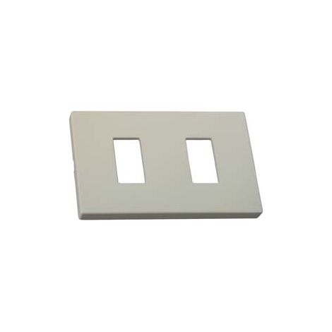 PLACCA 2 POSTI VENUS- - mm.115x80h. - (1862.2F) - 20 pezzi MARLANVIL
