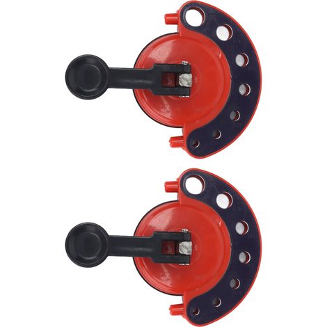 Lot de 2 ventouses de perçage pour carrelage, guide de perçage verre et céramique réglable multifonction (1/5)