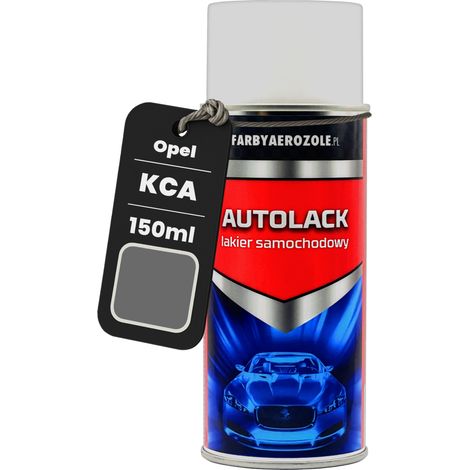 Pintura en aerosol lista para usar de 150 ml para Opel KCA Quartz Grey Pearl Met. (1/5)