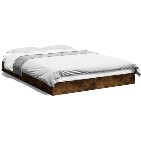 Maison Exclusive - Estructura de cama sin colchón madera roble ah (1/5)