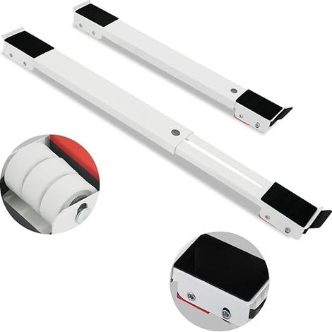 Support Machine A Laver Réglable Socle Lave Linge Avec Base En Caoutchouc Absorbant Les Chocs Réfrigérateurs Canapés Armoires (1/5)