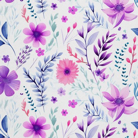 Tela decorativa para exteriores Oxford - Flores - DX2419 (1/5)
