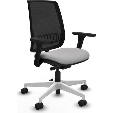 Silla de oficina piqueras y crespo Alares negro espuma inyectada (1/2)