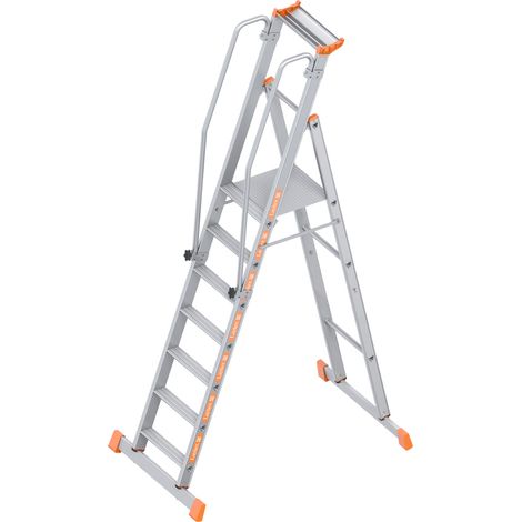 Layher Plattformleiter Topic 1074 7 Stufen (1/4)