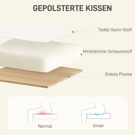 Chaise de travail réglable en hauteur sur roulettes, revêtement effet velours, pieds métalliques, blanc crème (1/4)