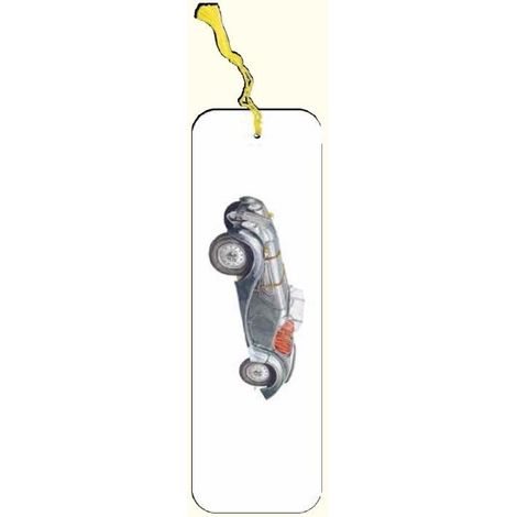 Segnalibro per auto color argento