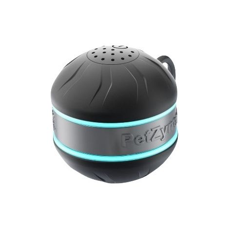 Jouet interactif pour animaux - Balle tournante intelligente - Noire (1/4)