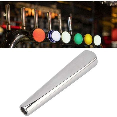 Bierhahngriff aus Edelstahl 304, Zapfhahngriff mit Standard-3/8-Zoll-Gewinde (1/4)