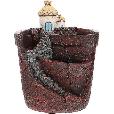 pot pour plante grasse, idéal pour un bureau ou un balcon.