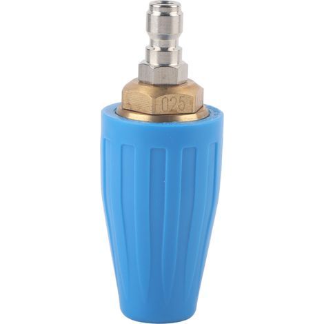 Turbo nozzle for high-pressure cleaner, wear-resistant rotating, powerful for (1/5)