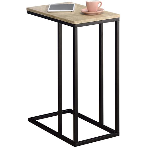 Table d'appoint DEBORA Chêne Sonoma/Noir