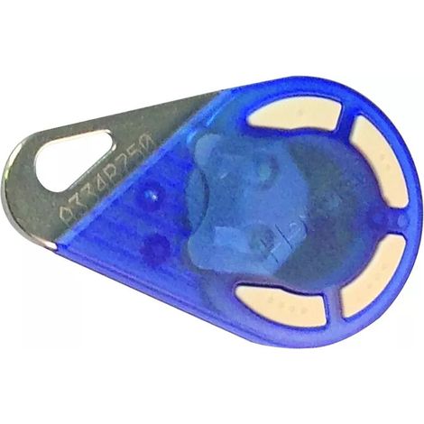 Télécommande bi-tech 4 boutons - EVICOM - Bleu