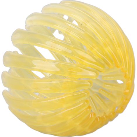 Barrette Nid d'Oiseau Décorative pour Cheveux - Accessoire pour Coiffure Chignon ou Queue - Bijou Capillaire Femme et Enfant Jaune (1/5)