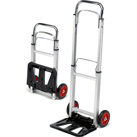Pro-Bau-Tec Aluminium Transport- und Sackkarre 90kg Tragkraft (1/3)