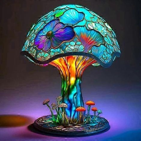 Lampe champignon magique colorée USB pour la maison - Décoration (1/5)