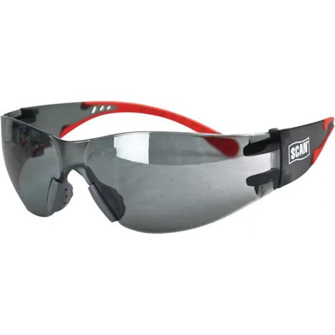 Scan Safety Glasses Specs Smoke Flexi Almost Unbreakable SCAPPEFSSMO