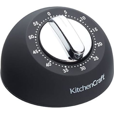 Timer meccanico Kitchencraft meccanico 8 cm 59 minuti (1/4)