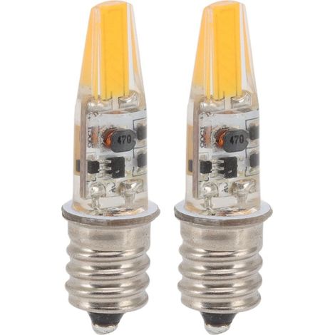 Ampoule LED E12 Candelabra 2W 12V 2 pièces Ampoule Éco-Énergétique Lumière Chaude (1/5)