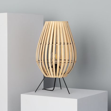 Tischlampe aus Bambus Atamach Natürlich (1/5)