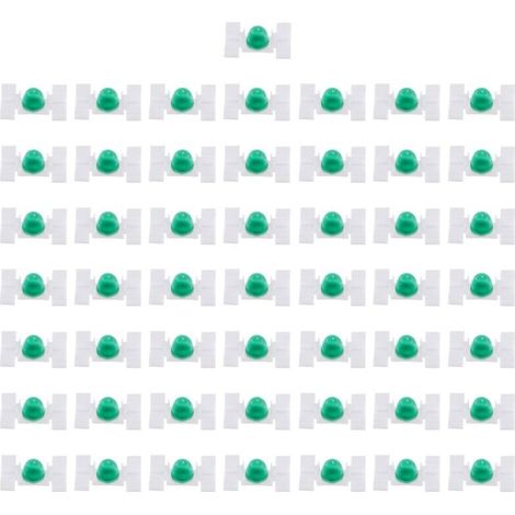 50 Pcs Blanc En Plastique Moulure De Porte De Voiture Garniture Clips Retenues Attaches Pour BMW Série 3 E36 E46