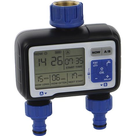 PROGRAMADOR DOBLE SALIDA DIGITAL FULL VISION - 3/4''