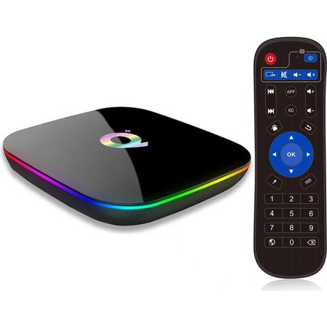 Boitier Android 10.0 TV Box, Smart TV Box 4GB RAM 32GB ROM (1/5)