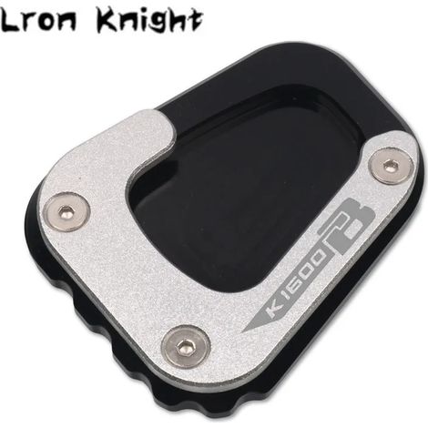 (K1600B Noir) Compatible avec BMW K1600B K1600GT K1600GTL K1600 B GT GTL 2017-2023 2019 Béquille latérale CNC, extension et support. (1/4)
