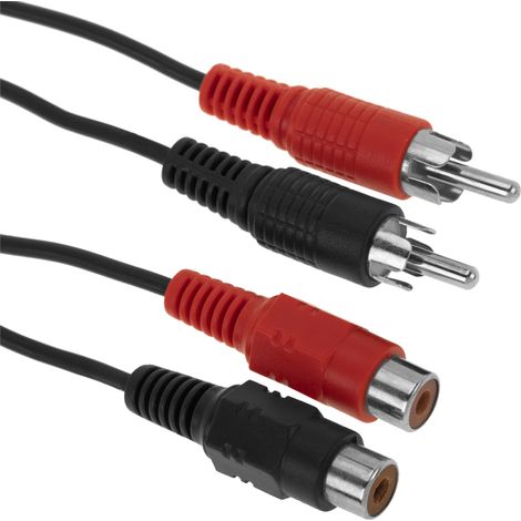 BeMatik - 5m câble audio stéréo (2xRCA-M/H) (1/5)