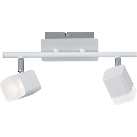 Faretto da Interno a LED in Metallo Bianco Opaco