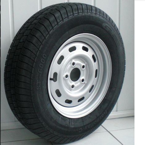 Anhängerrad Komplettrad 185R14C 5x112 -185 R14 8PR f. Pkw Anhänger Wohnwagen Rad (1/3)