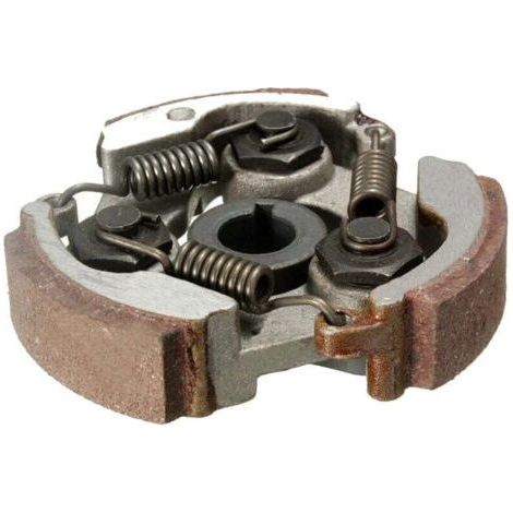 Frizione centrifuga a 2 tempi per motori da 47cc/49cc, in lega, per mini moto, moto da cross, quad, con 3 molle (1/4)