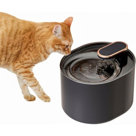 Distributeur d'eau automatique intelligent pour animaux de compagnie, silencieux, grande capacité de 3 L/101 oz, adapté aux chats et aux petits chiens (1/5)