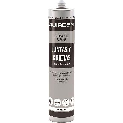 MASILLA ACRILICA 300ML. BRIK- CEN CA-8 NEGRO