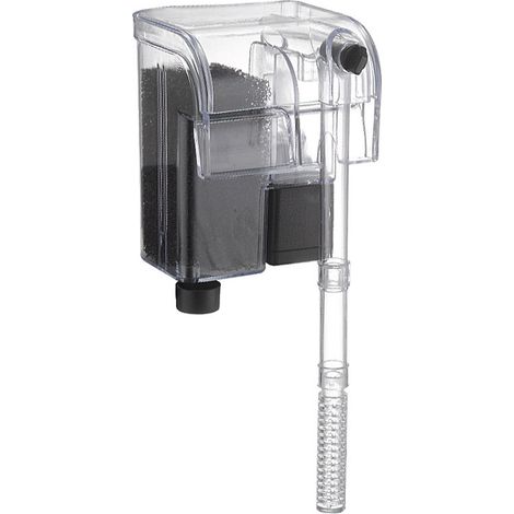Schlanker Aquarium-Außenfilter, 3-stufig verstellbarer Filter für Aquarien bis zu 20 l, 250 LPH, 3 W (1/5)