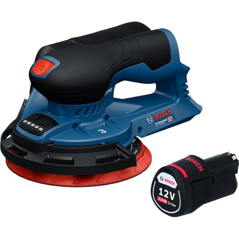 Ponceuse excentrique sans fil Bosch GEX 12V-150-3 Professional 12 V 150 mm sans balais + 1 batterie 2,0 Ah - sans chargeur (1/5)