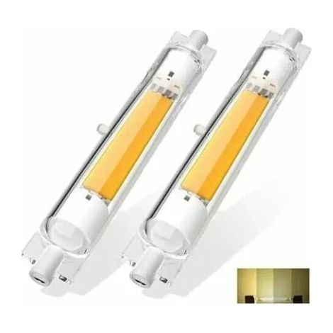 2 pices R7S LED 118mm Dimmable 20W Blanc Naturel 4500K Sans Scintillement Linaire Ampoule LED R7S 118mm Remplacer Lampe YYV (1/4)
