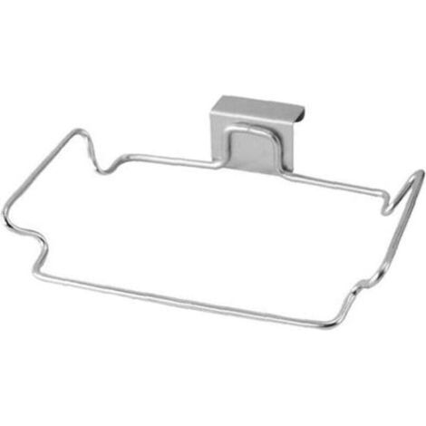 Garbage Bag Stainless Steel Garbage Bag Holder Fixing Bracket For Cabinet Door Accessories (1/4)