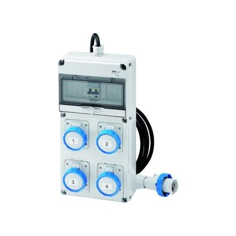 Q-DIN 10 ASC:4PR.IEC309 MOBILE GEWISS GW68216N