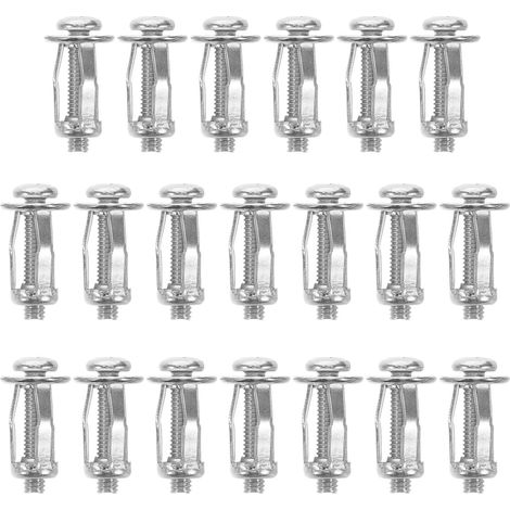 Lot de 20 écrous à pétales métalliques creux conception (1/5)