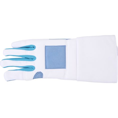 Gant d'escrime pour main droite, en tissu tricoté antidérapant et confortable, idéal pour l'entraînement au sabre, au fleuret et à l'épée (taille M). (1/5)