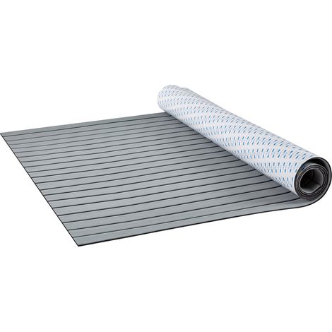 Mophorn Suelo de espuma EVA para barcos, 2400x1160x6 mm, suelo autoadhesivo antideslizante para terrazas, 27840 pulgadas cuadradas, alfombrilla marina para barcos, yates, pontones, cubiertas de kayak (1/5)