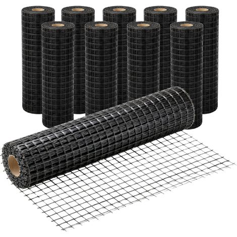 Rete in fibra di vetro 40x40 mm rinforzo massetti e intonaci 10 rotoli 1x50 m