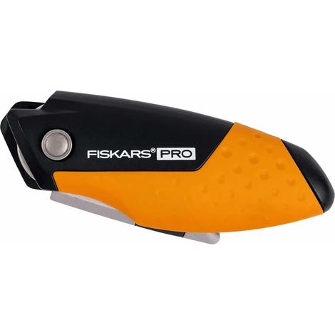 Coltello pieghevole Fiskars 1062939 lama CarbonMax doppia sicurezza