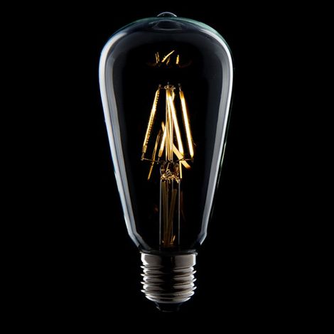 Lampadina LED E27 4W 273Lm 2000ºK Filamento 40.000H [JTX-ST64DH42-WW] (1/5)