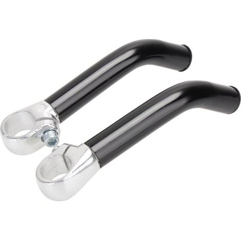 Tappi terminali per manubrio di bicicletta - Alluminio - Ergonomici - Set da 2 (1/5)