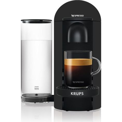 Cafetière à dosette ou capsule Krups NESPRESSO VERTUO PLUS NOIR MAT YY3922FD (1/10)