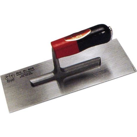 Frattone in Acciaio Tedesco Saldato 200x80 mm Pavan art. 804/S Manico in Legno