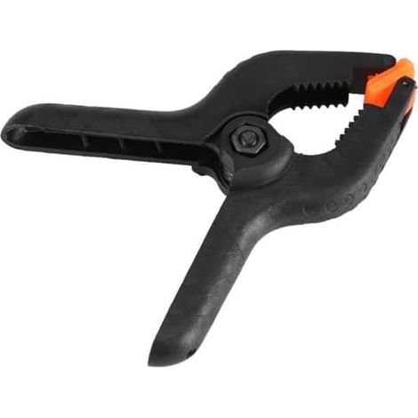 Pince en bois - GOTOTOP - Pince à ressort compacte et durable - Noire - 10 pièces. (1/4)