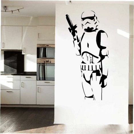 Prodotto Star Wars alla moda ed elegante per bambini, perfetto per realizzare disegni di Stormtrooper, adesivi murali, decalcomanie in vinile e decorazioni per la cameretta dei ragazzi. (1/5)